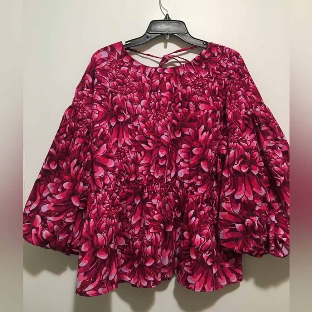 Mum Floral Scallop Back Blouse - Kika Vargas x Target Pink - Picture 10 of 13